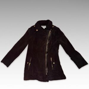 Michael Kors Women’s Black Zip-Up Jacket - Size S